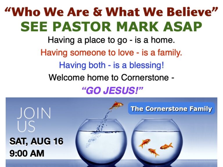 Who We Are AD - Aug 16-2025
