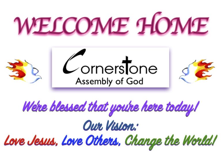 Welcome Home slide 1